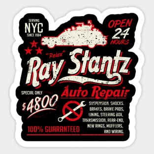 Ray Stantz Auto Repair Sticker